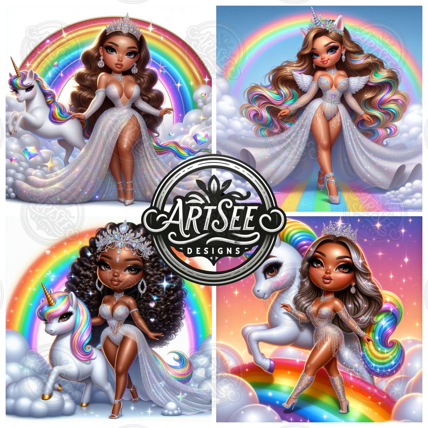 Unicorn Princess Set 6