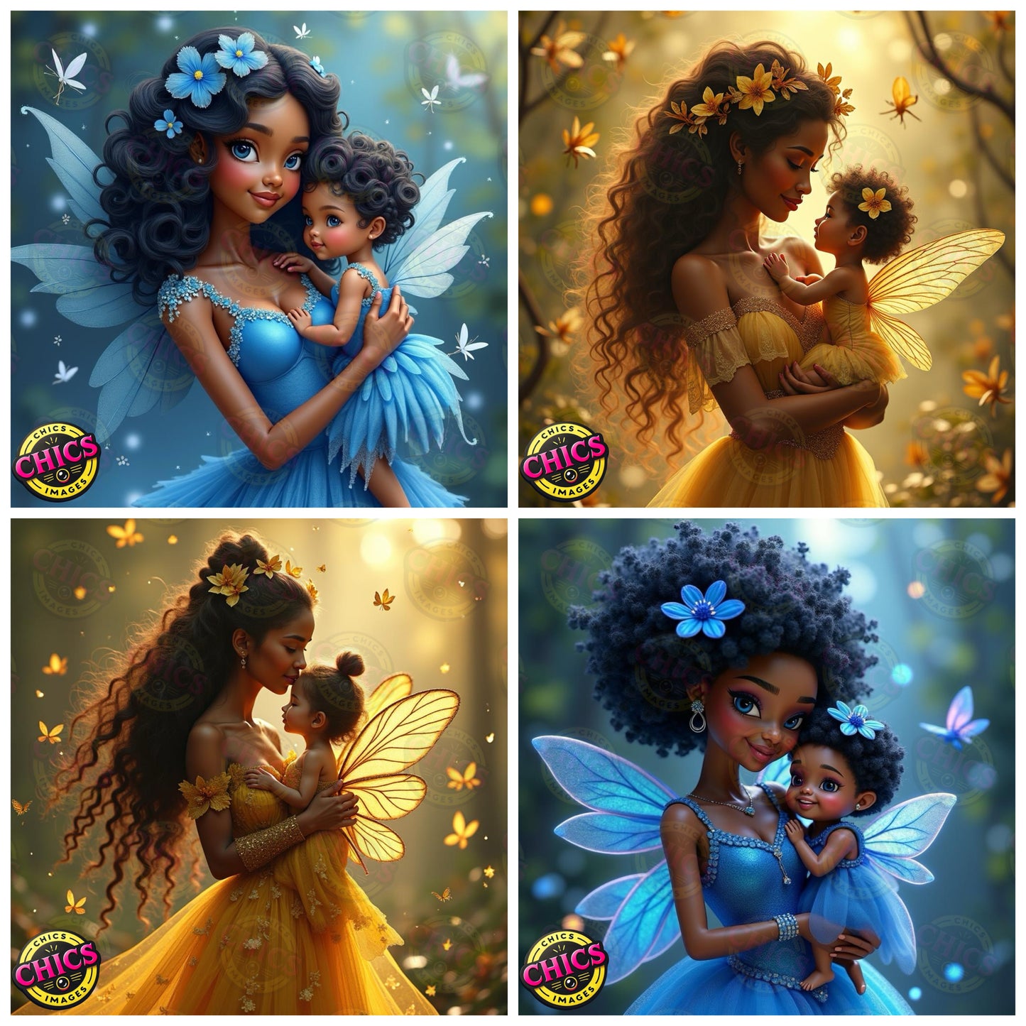 Mommy & Baby Fairy Love