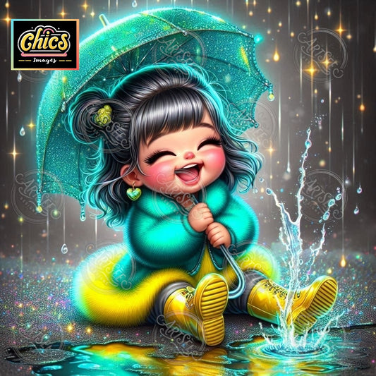 Baby Chics & the Rain 1